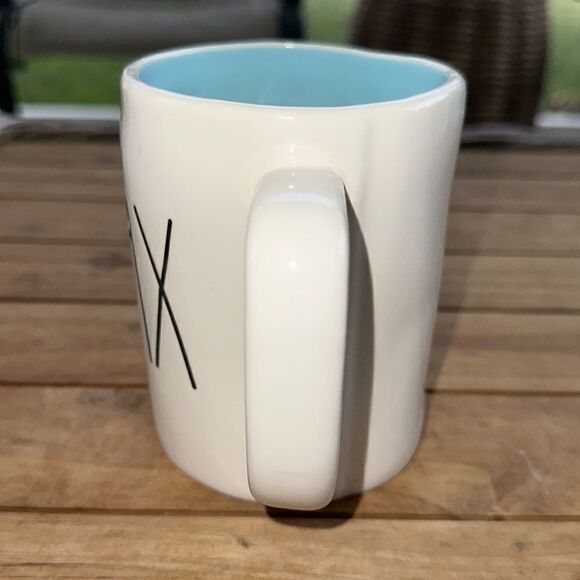 Rae Dunn/Magenta “Relax” Mug in Large Letters 16oz - Picture 2 of 5